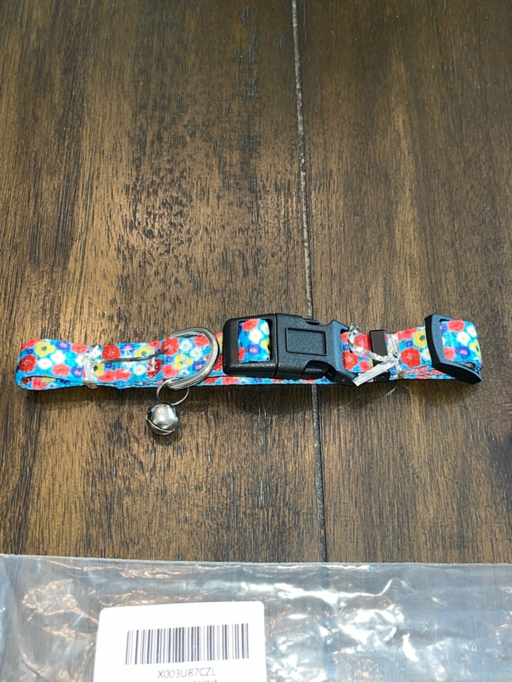 Cat Collar - Beautiful Bright Colored Floral Collection w/ Bell: New w/ Tags